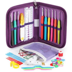 Wholesale for Crochet Knitting Hook Tool Set with Sewing Accessory Cheap Price OPP Bag for Christmas Gifts