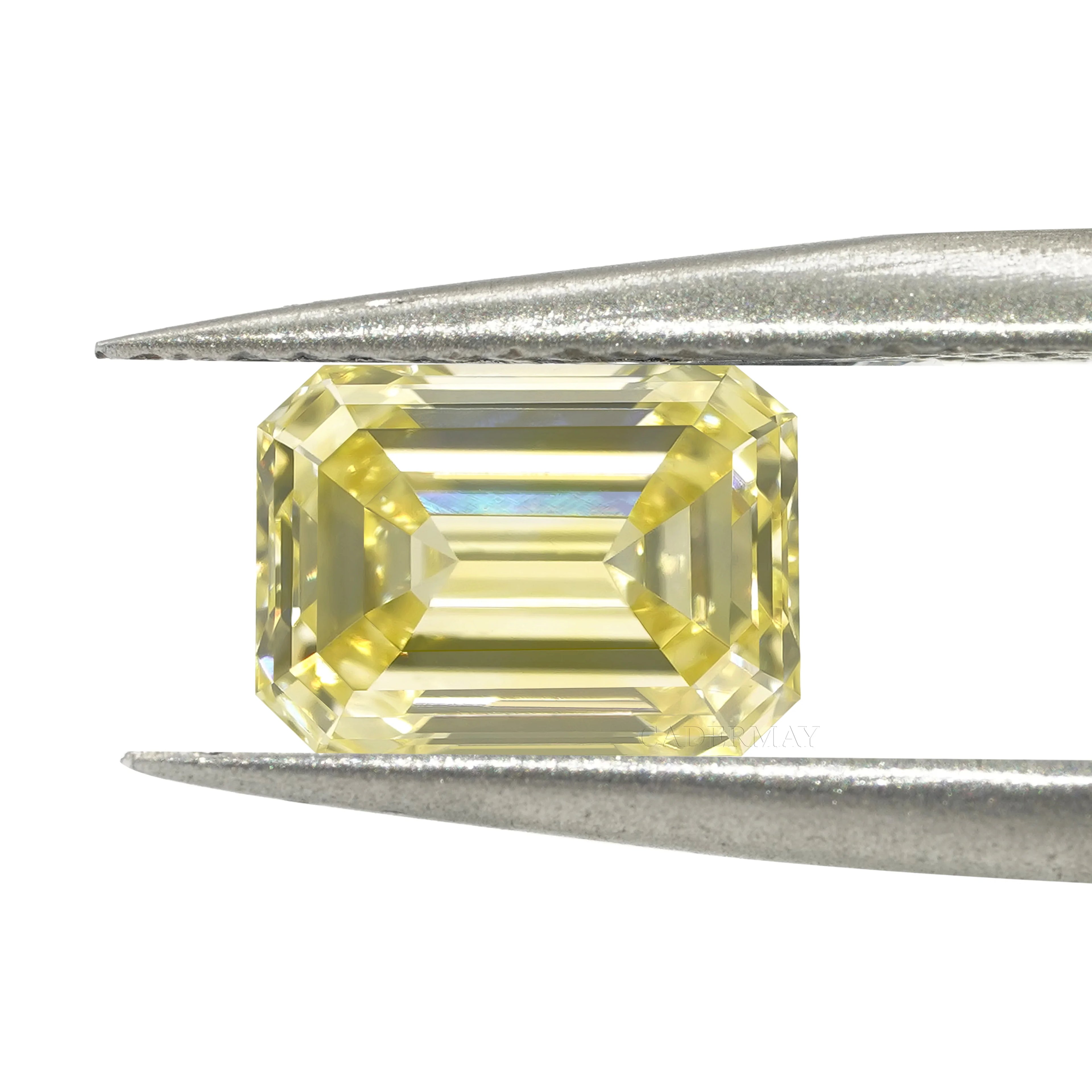 HPHT CVD Yellow Color Fancy Shape VVS1 Factory Wholesale Price Lab Grown Diamond EX Cut Gemstone Loose Colored Lab Diamonds