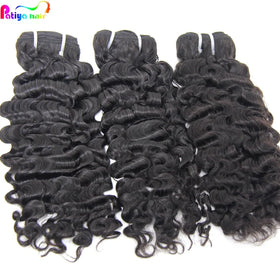 Low Moq Women Hair Products Double Weft Remy Human Virgin Hair Vendor Unprocessed Burmese Curly Natural Indian Raw Hair Bundles