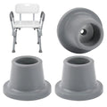 Universal 28mm Non-Slip Rubber Replacement Cane Tips 4pcs Reusable Crutch Tips for Walking Sticks Bath Benches Canes
