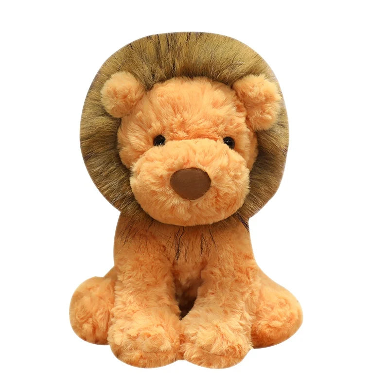 Wholesale lion Stuffed Animal Super Soft lion Plush Toy Adorable Furry Stuffed Animal lion Plush Toy Gifts for Girls Child