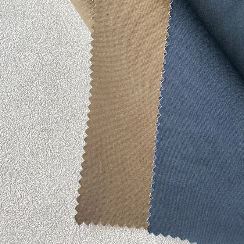 Lyocell and Cotton Fabric Blended Elastic Autumn/Winter Windbreaker Pants Skirts Baseball Suit Polyester Fabric Wholesale