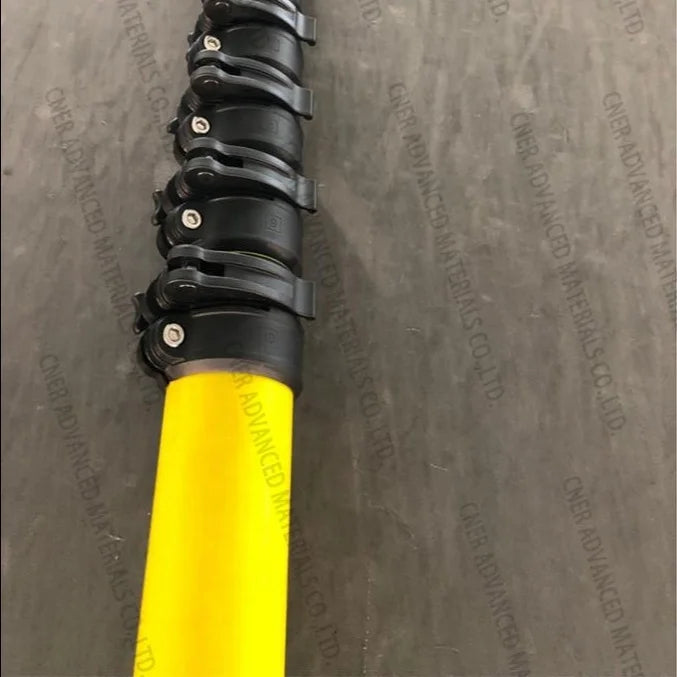 Carbon Fiber GPS Rover Rods for Camera Inspection/light Weight Survey 2.5M Telescoping GPS Carbon Fiber Poles Detecting