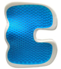 Hemorrhoid Pillow Woven U-Shape Blood Circulation Silicone Cooling Coccyx Orthopedic Memory Foam Car Gel Seat Cushion Removable