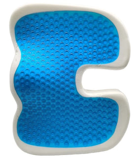 Hemorrhoid Pillow Woven U-Shape Blood Circulation Silicone Cooling Coccyx Orthopedic Memory Foam Car Gel Seat Cushion Removable
