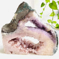 Wholesale Natural Crystal Druzy Geode Ore Purple Pink Amethyst Geode Cluster for Fengshui