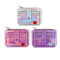 New  Wallet Short Women Wallets Zipper Purse Patchwork Fashion Panelled Wallets Trendy Coin Purse Card