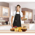 Best Quality Custom logo Cotton Polyester Kitchen Cooking Apron for Promotion