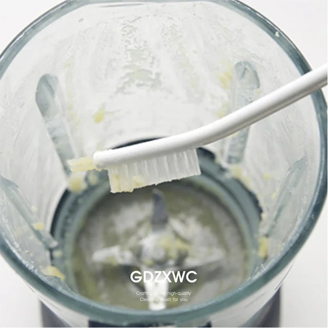 Kitchen Blender Praktische Dinge Corner Cleaning Brush Scraper PP Plastic Clear Packing Utensils Brush Food Appliances