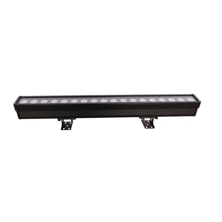 18X15W Rgbwa Uv 6In1 Pixel Control Strip Bar Outdoor Waterproof Led Wall Washer Light