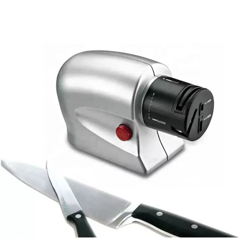 Multifunctional Electric Knife Sharpener Kitchen Rotating Motorized Sharpener Tool Manual Sharpener