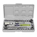 Wholesale 40PCS 3/8 Germany Hand Tool Auto Repair Tools Combination Ratchet Socket Wrench Set Socket Set Tool Kit Socket Set