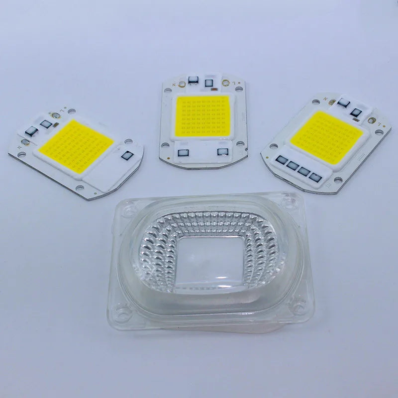 Free Sample 50W Driverless Cob LED Chip Module Full Spectrum DOB AC220V Ra80 5000 50000h 6000K Daylight 2-Year Warranty Led