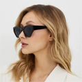Hot Trending DC Optical PC Material High Quality Shiny Color Fashion Sunglasses Women Design Eyewear Custom logo Printed