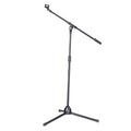 Rayyu GH-210 Professional Audio Floor Wired Bassoon & Microphone Stand Wireless Karaoke Pro Black Metal