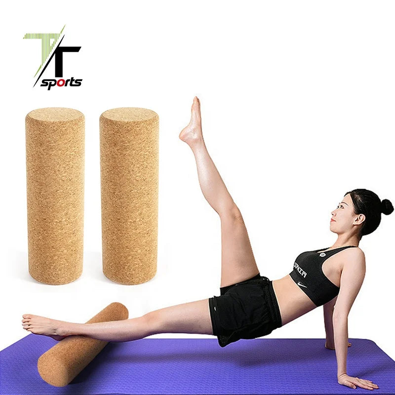 Cork Yoga Roller Cork Yoga Massage Roller Cork Massage Roller Ball Yoga