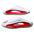 2025 Women's Summer Slippers One-Word Drag Painting Beach Sports Sandals with Thick Bottom Breathable Wholesale