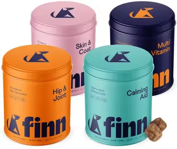 Wholesale Custom Food Grade Candy Tea Packaging Tin Jar Large Luxury Metal Airtight Round Storage Dog Treat Tea Tin Box