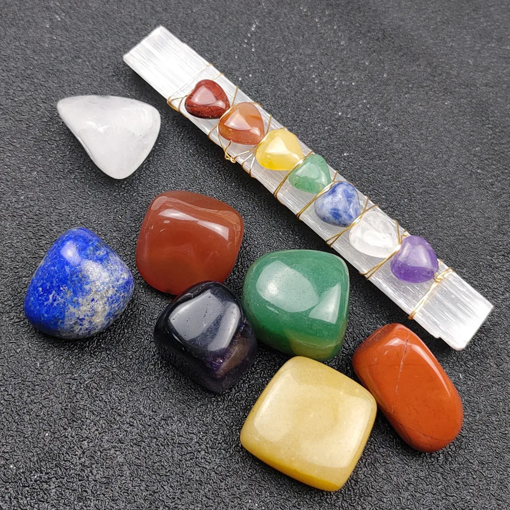 Hongzhuo Nature Crystal Chakra Stone Furniture Door Handles Dressing Decorative Box Kitchen Cabinet Handle and Door Pull Reiki Healing