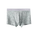 Plus Size Men's Underwear Breathable Ice Silk Boxer & Briefs Comfortable Short Panties for Men