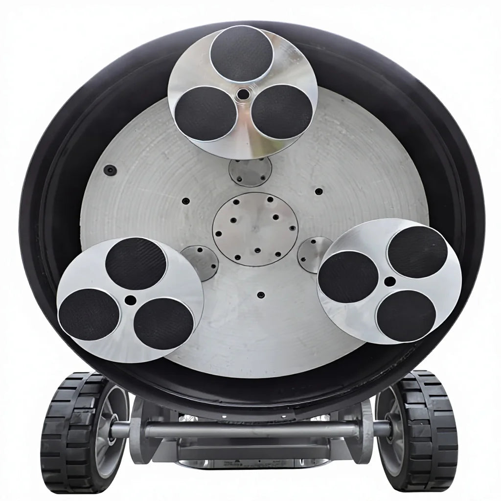 T9 380V Automatic Floor Grinder Polishing Machine 750mm LED Light New Condition Featuring Core Motor Engine Gearbox Pump