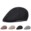 BESTELLA Custom Logo Newsboy Beret Ivy Hat Solid Spring Color Polyester Adjustable for Daily Use Casual Sports Party Appropriate