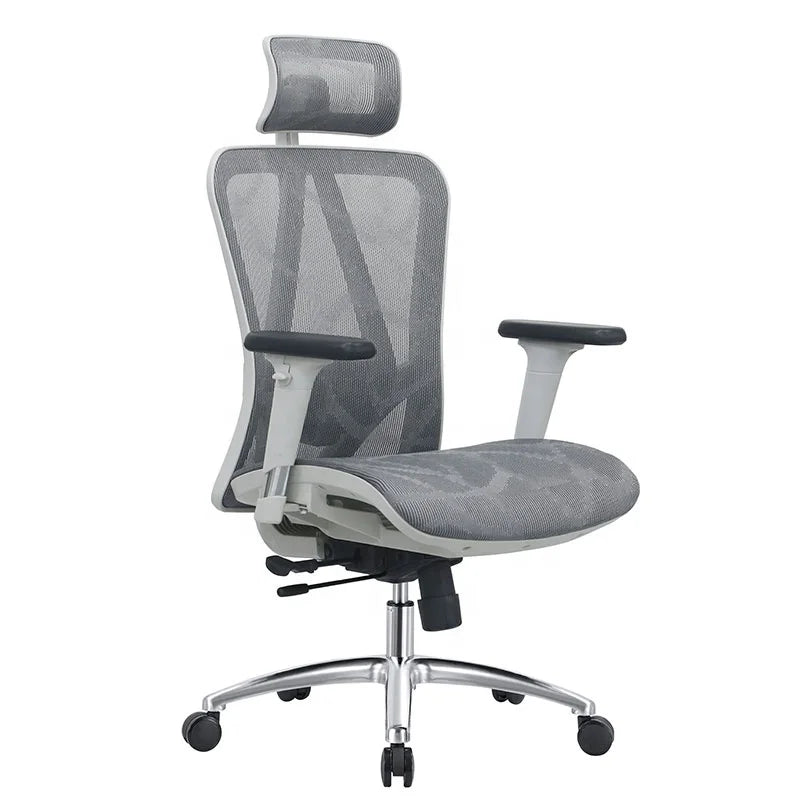 Modern Office Furniture Comfortable Armrest Adjustable Swivel Mesh Executive Ergonomic Office Chair with Lumbar Support