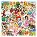 50PCS Funny Cute Cartoon Kids DIY La Granja De Zenon Stickers