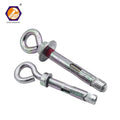 Factory Accessories Carbon Steel Foundation Anchor Bolts Nut Washer Concrete L/J/U/I Anchor Hook with Hex Head Building Material