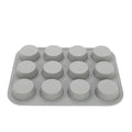 12 Even Cake Molds Tarts Bread Non-stick Small Cakes Muffin Molds Bbaking Trays for Household Ovens