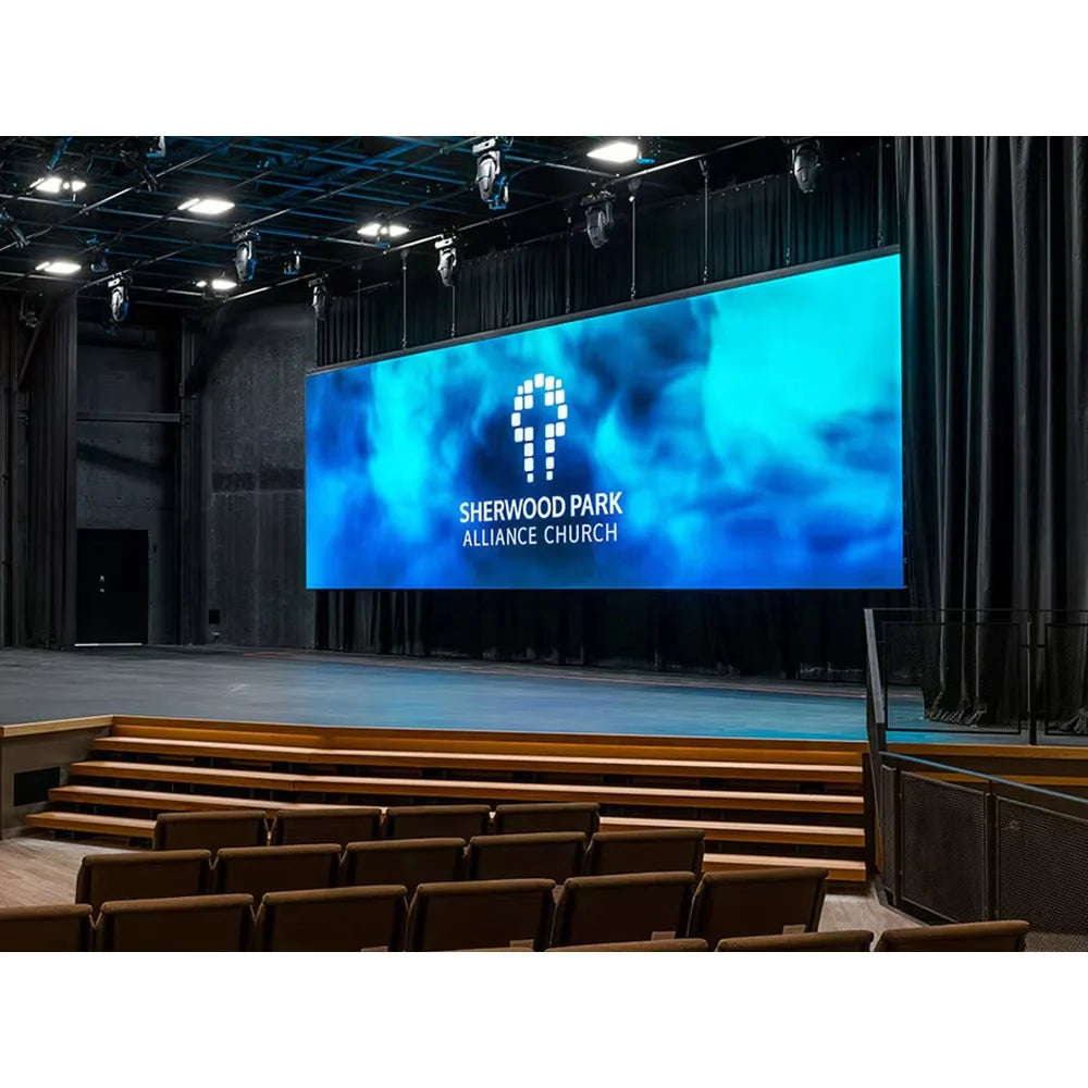 Raybo Large LED Video Wall Display with 5-Year Warranty for Indoor Advertising Events in Clubs Bars