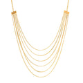 SC Trendy Luxury Multi Layered Necklace Set Stylish Chain Necklaces Elegant Stainless Steel Necklaces for Women