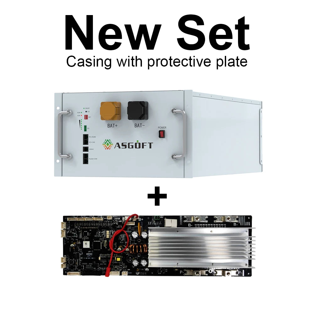 Poland Stock 16S 51.2V 280Ah 300Ah 314Ah 15kWh 16kWh DIY Battery Kit With Metal Box and 200A BMS Board for Energy Storage System