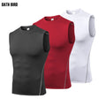 Custom Logo Label Mens Gym Vest Polyester Spandex Muscle Sleeveless Running Stringer Fitness Singlet Sports Workout Tank Top