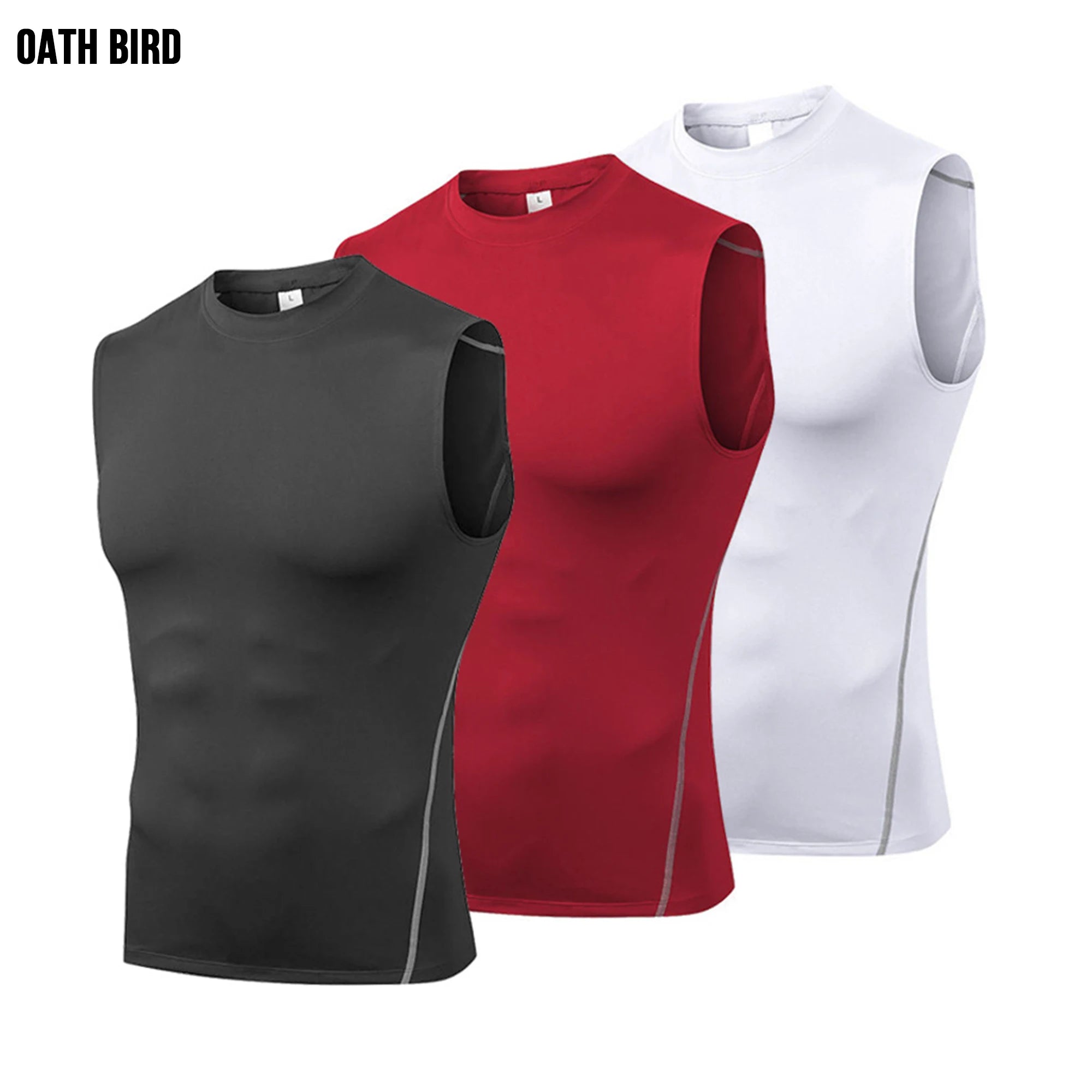 Custom Logo Label Mens Gym Vest Polyester Spandex Muscle Sleeveless Running Stringer Fitness Singlet Sports Workout Tank Top