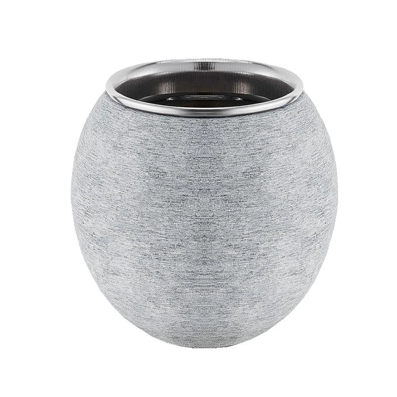 Granite Stone Bowl with Stainless Steel Cups Dry Sauna Room Accessories Sauna Aromatherapy Granite Stone Bowl Sauna Egg