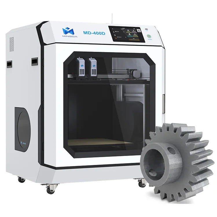 MD-400D Auto Leveling Large 400*400mm Multi Color 3d Printer Industrial FDM High-accuracy Printing for Aerospace