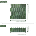 Irini OEM Geometric Modern Waterproof Moisture-Proof Peel and Stick Wall Tile for Kitchen Backsplash 12x12