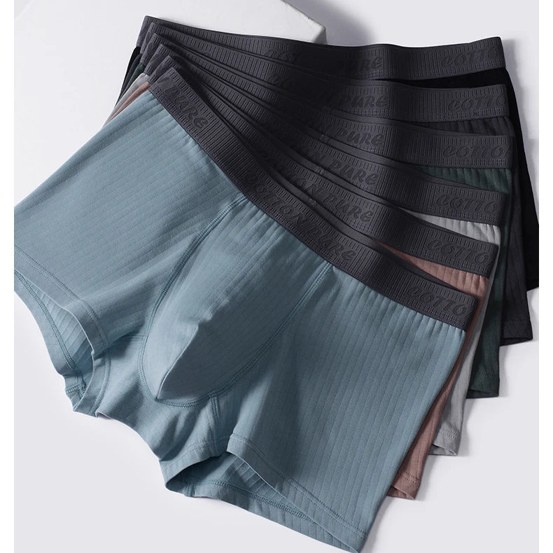 Wholesale Custom Logo Boxer Brief Underwear Knit Cuecas Seamless Briefs Women Mens Boxer Briefs DHL Men FEDEX OEM Anti