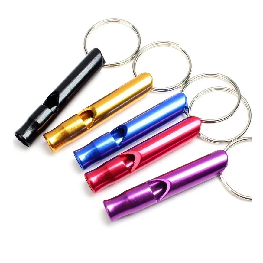 Aluminium Alloy Promotion Gift Customized Kids Toy Whistle Emergency Survival Whistles Outdoor Sports Referee Training Whistle
