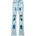 Men Damage Jeans From Pakistan Ripped Men Pants Streetwear Coated Wax Biker Jeans Men Cotton Trousers Chinos Jeans Pants