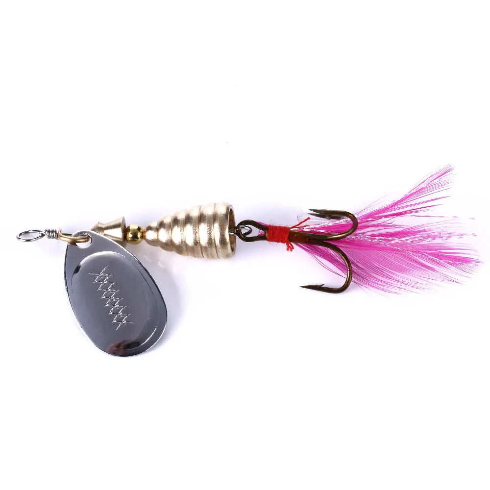 7CM 9.5G Hot Sale Top Quality Fishing Bait Artificial Metal Spoon Fishing Lure