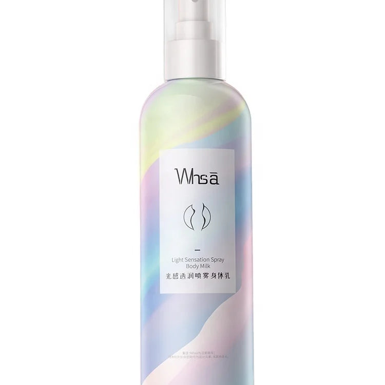 OEM ODM Private Label Whsa Light Sensation Moisturizing Nourishing Natural Spray Body Lotion