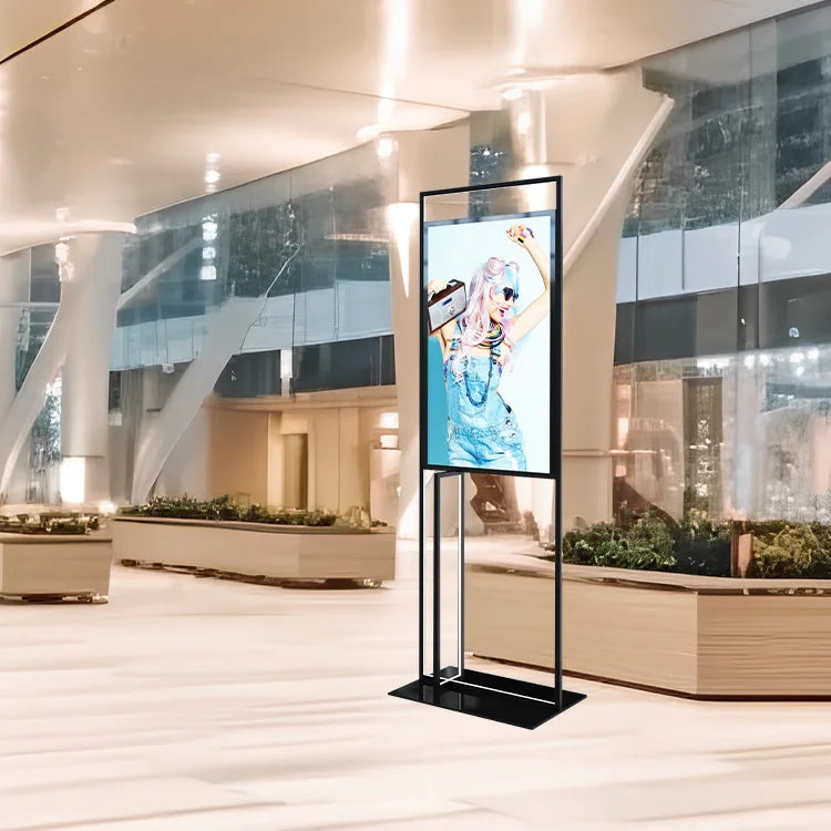 Floor Standing IP65 LCD Touchscreen Digital Signage with SDK for Elevator Wayfinding Retail Store Subway & Outdoor Use