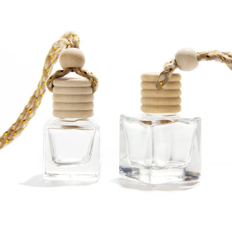 Empty 5ml 8ml 10ml Glass Car Air Freshener Perfume Bottle Car Diffuser Bottle