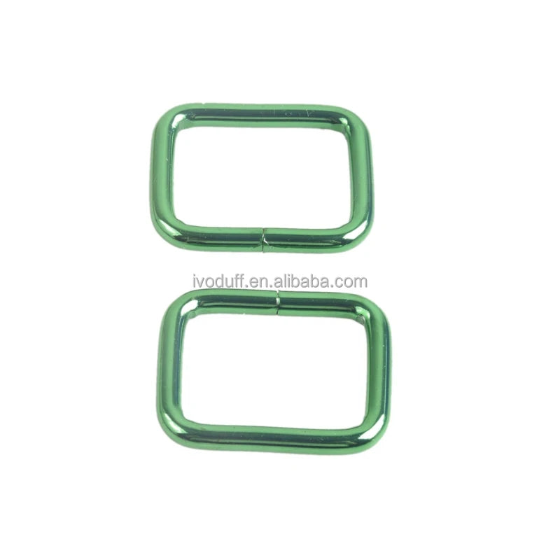 25mm Metal Handbag Leather Rectangle Ring Buckle for Handbag