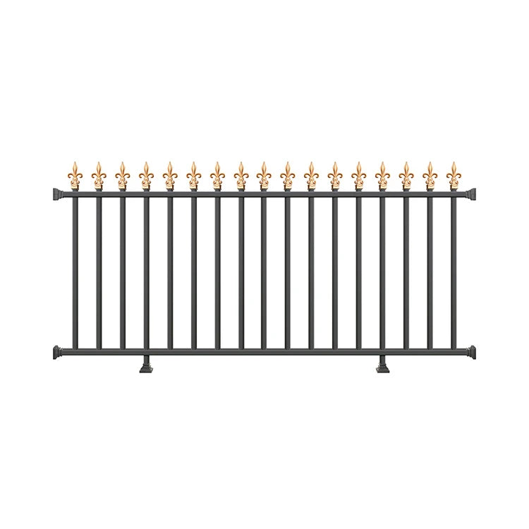 Top Nice Design Metal Yard Fencing Trellis Gates