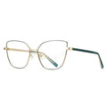 Factory Wholesale Metal Optical Frame Women Glasses Frame Silicon Nose Pad  CP Eyewear Ready Stock Eyeglasses