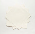Custom Napkins 100% Linen Ivory Napkin with Handmade Hemstitch Modern Square Shape Great for Upscale Events Home or Airplane Use
