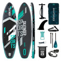 For Super Wider Yoga Inflatable Stand up Paddle Board with Seat Drop Stitch Material Portable & Eco-Friendly